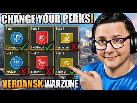 Huge Mistake w/Perks in Warzone | Stop Using Perks that Don't Help