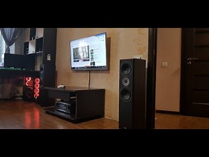 Magnat Monitor Supreme 802 mocca . Denon AVR-X550BT