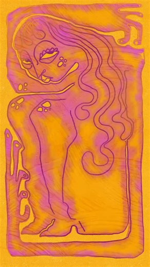 Ester Pazur on Instagram: "👧>🍏 15 frame 2D animation made in adobe fresco on IPad #animation #2danimation #ipadanimation"