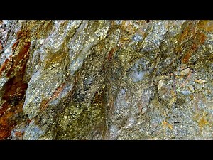 Hammering Mineralized Quartz At The 911 Showing!