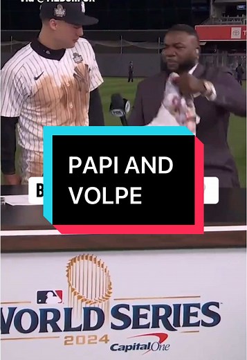 MLB Funny Moments with Big Papi and Anthony Volpe