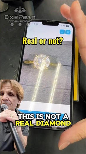 Pawnbroker Guess Test: Real or Fake Diamonds