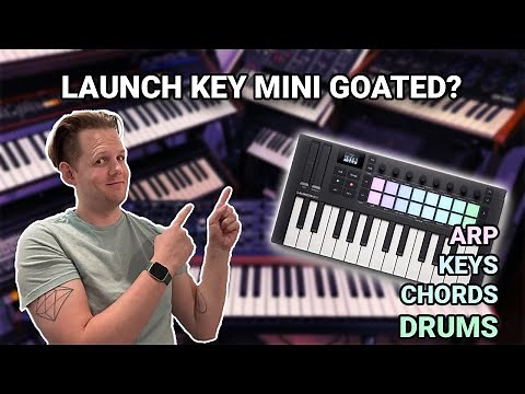 Novation Launchkey Mini MK4 Review: Arp, Chords, Drums & More!