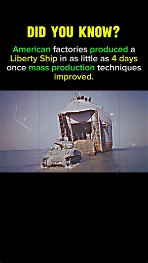 How U.S. Factories Built a Liberty Ship in Just 4 Days