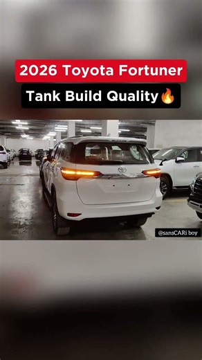 2026 Toyota Fortuner Build Quality 🔥 #Shorts #trending #offroad #systummm