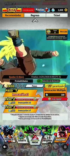 Edits de Dragon Ball Legends con Goku