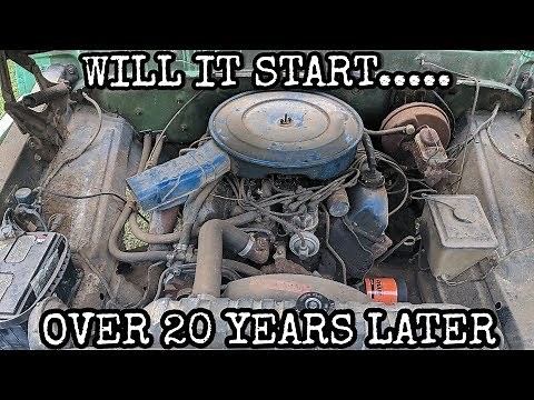 DIY: Trying to start an engine that hasn't started in over 20 YEARS!!