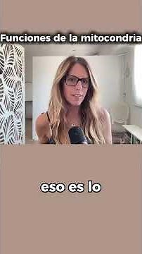 Funciones de la mitocondria.