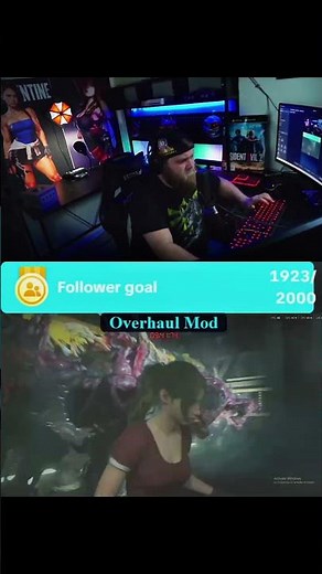 RE2 Remake Resurgence Mod fun ... #capcom #residentevil2remake #residentevil2 #tiktok #moddedgames