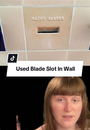 Razor Blade Slot In Wall🪒👀 | wall