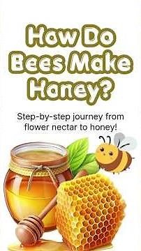 How Do Bees Make Honey? Step-by-step Journey From Flower Nectar to Honey!