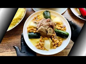 Couscous Algérois en sauce blanche, Simplicité et raffinement!