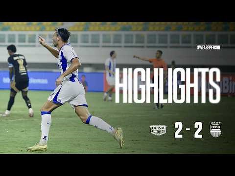 Haye and Jung's Goals Tied the Score Until the Final | Match Highlight Dewa United 2-2 PERSIB