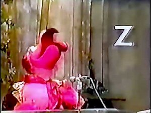 Sesame Street- Telly interviews Placido Flamingo and sings the Alphabet