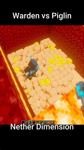 Harsh Gohil on Instagram: "Can 100 Piglins survive ONE Warden? 😱 The ultimate showdown is here! 🔥 I put 100 Piglins up against the strongest mob in Minecraft to see who comes out on top. With these ultra-realistic shaders, the chaos looks absolutely insane. ✨ Watch until the end to see the winner! 🏆 Who should the Warden fight next? Drop your ideas in the comments! 👇 . . . #Minecraft #MinecraftSurvival #Warden #Piglins #MinecraftPVP MinecraftShaders RTXOn GamingIndia MinecraftReels GamerLife