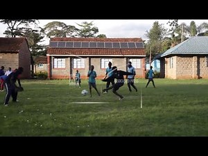 Blind young Kenyans learn soccer skills using Soundball device