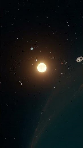 Solar System Animation | Planets Orbiting the Sun |