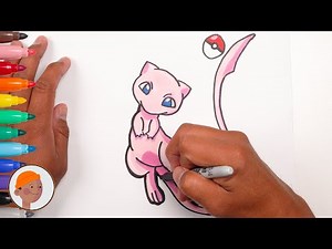 How To Draw Mew from Pokémon