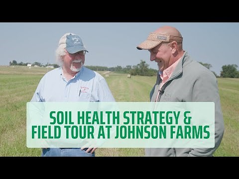 Soil Health Strategy & Field Tour at Johnson Farms #soilhealth #regenerativefarming #organicfarming