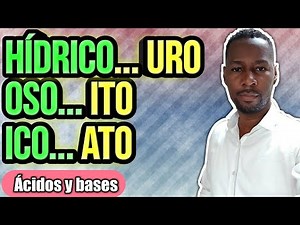 How to spell an anion (Hydric, oxide, oxide, etc.) | Acids and Bases