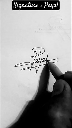 How To Write Letter P | How To Sign P Letter | P Letter Signature Style #shorts