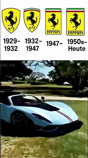 Ferrari Logo Evolution (1929 – Today) | History of the Prancing Horse