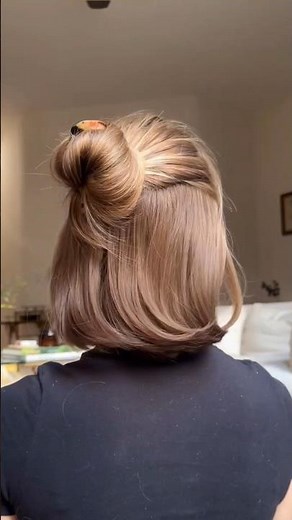Short hair with volume at home #shorthair #shorthairstyle #shorthair #hair #viral