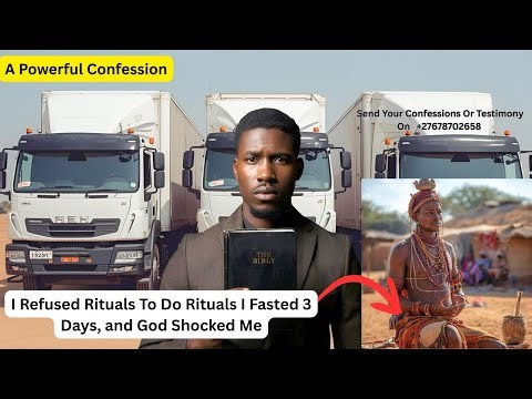 I Refused Rituals To Do Rituals I Fasted 3 Days, and God Shocked Me