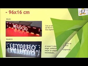 Catálogo Letreros Luminosos LED Programables - Carteles electrónicos - Rondaluziluminacion