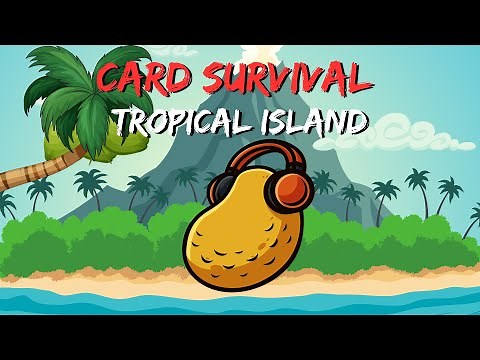 Stranded On The Island! | Card Survival: Tropical Island Ep1