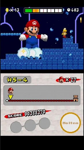 Giant Mario Turn Into Giant & Goes To Rampage! 😱 #supermariobros #mario #retrogames #nintendodsgames