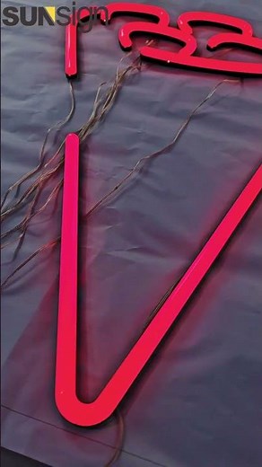 Custom company signs led lighting acrylic neon letters