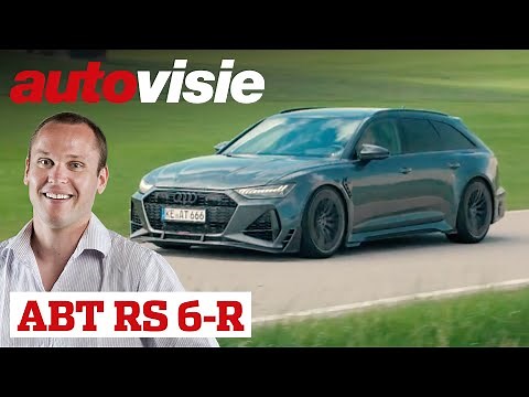Driving the most expensive and fastest RS 6 ever | ABT RS 6-R | Autovisie