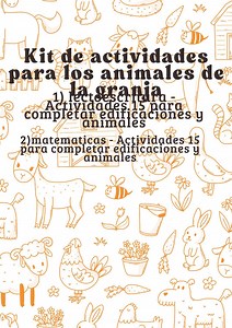 Creative Farm Activities to Boost Writing and Math Skills. - Etsy