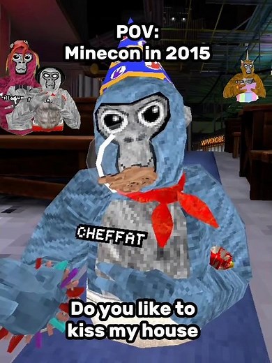DanTDM 2015 Minecon Be Like! #gorillatag #minecraft #dantdm #