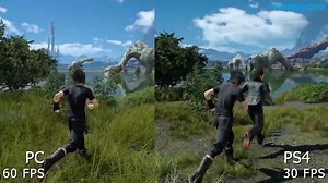 Final Fantasy XV - PC vs PS4 Graphics Comparison
