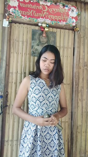 Decorative Sign Scene with Dress and Microphone