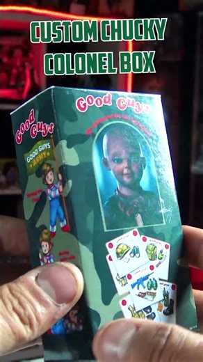 Custom Colonel Chucky Good Guys Box | NECA Ultimate Size! 🪖🔪