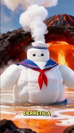 STAY PUFT vs. VOLCANO: The Ultimate Melt! 🌋🔥