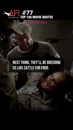 AFI Top 100 Movie Quotes | 77 | Soylent Green (1973) #soylentgreen #soylent #shorts