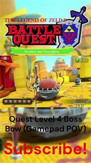 The Legend of Zelda Battle Quest Level 4 Boss #nintendoland #youtubeshorts