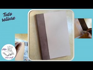 Bookbinding tutorial: sewn notebook, hidden stitching, flat opening - part 2