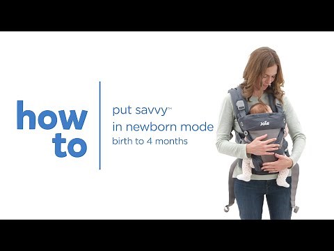 Joie Savvy™ | How to place your child in infant mode