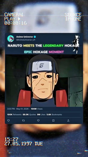Naruto Meets The Legendary Hokage 🔥#hashiramasenju #narutoedit #animeshorts #trendingshorts #fyp