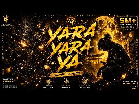 🎧 YARA YARA PHONK ⚡💥☠️ [ Super Slowed ] | Heavy Bass Phonk | 4K Visualizer | Sua Amiga Vou Pegar
