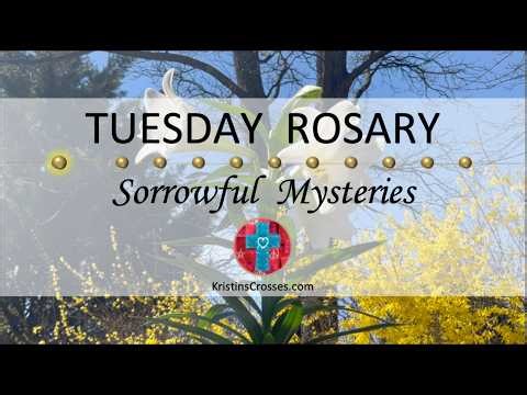 Tuesday Rosary • Sorrowful Mysteries of the Rosary 💜 Tuesday, April 7, 2026