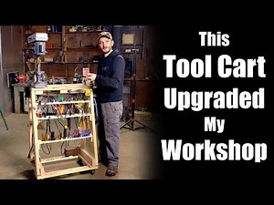Easy & Practical DIY Tool Cart (customized Adam Savage design)