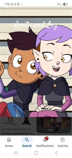 Luz and Amity: Lumity The Owl House #edit #theowlhouse