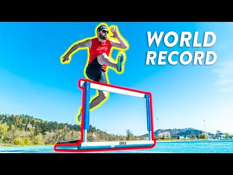 110 Meter Hurdles, World Record Attempt!