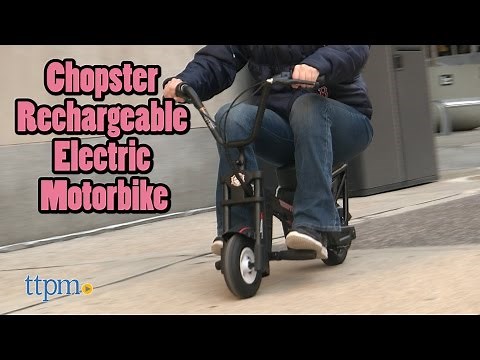 Chopster Rechargeable Electric Motorbike from Pulse Performance Product